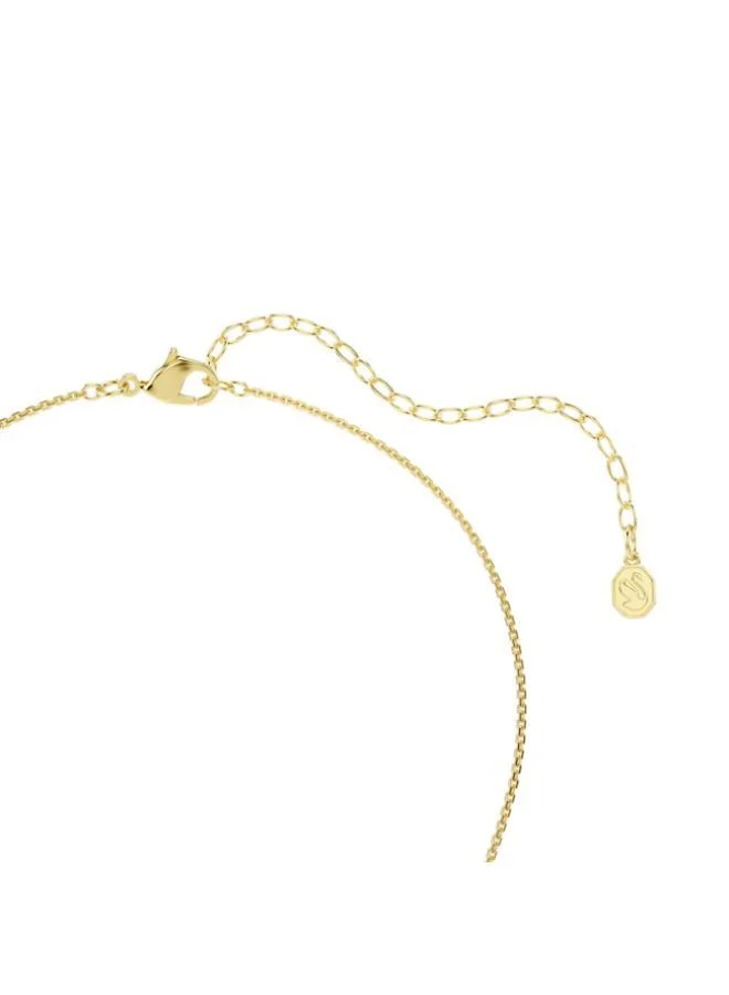 Swarovski  Hyperbola White Crystal Gold Tone Plated Pendant Necklace for Women | Best Price UAE